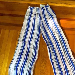 ASTR Blue-Blush Stripe pants